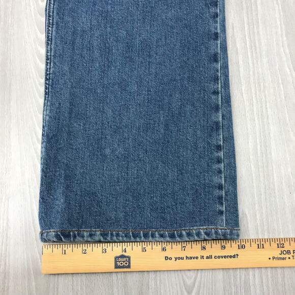 Reformation Clara High Rise Wide Leg Jeans Size 31 Stretch No Pockets - Picture 11 of 12